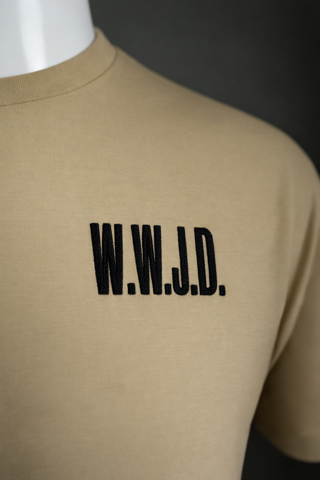 WWJD Embroidered T-Shirt