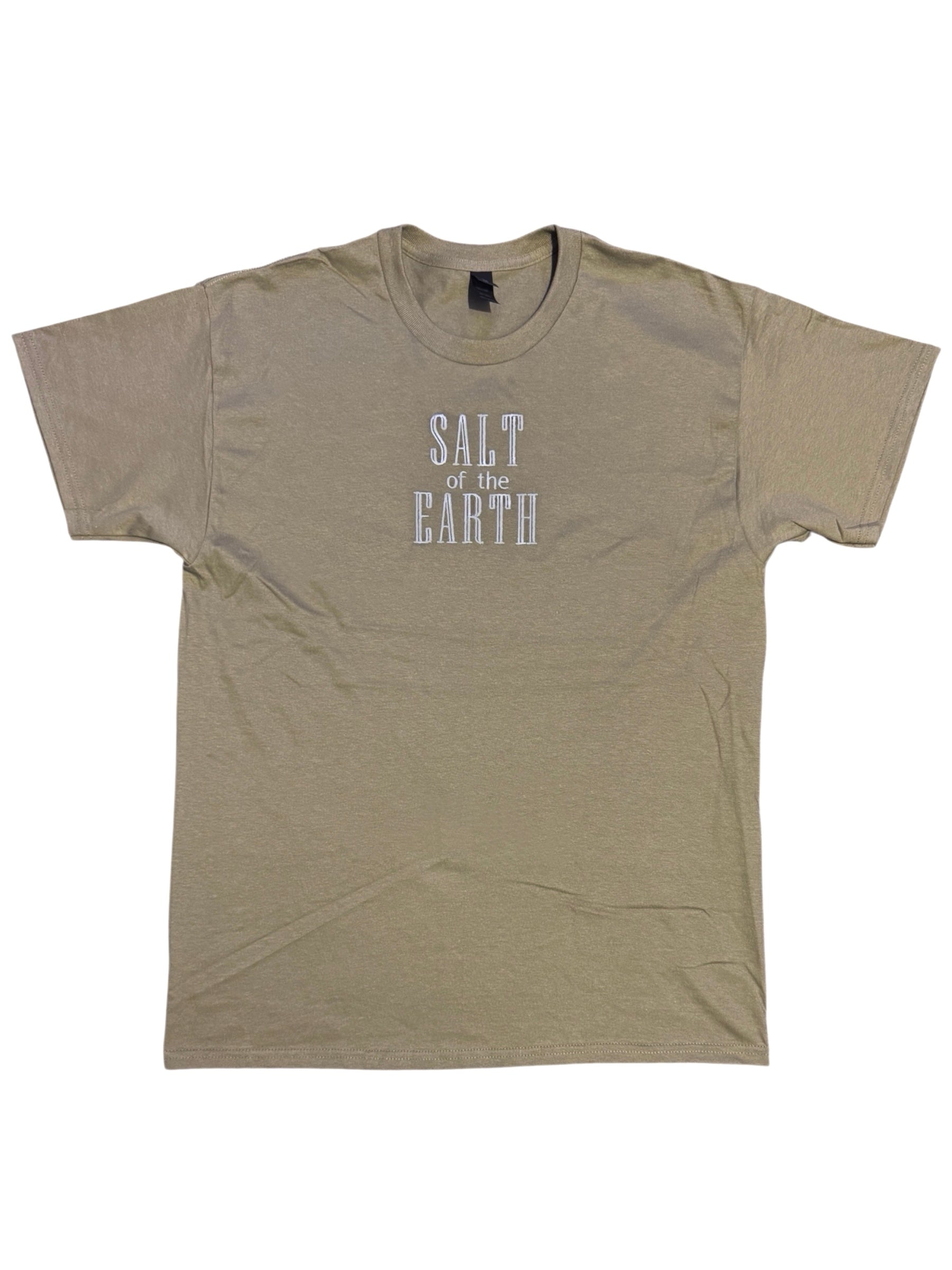 SALT OF THE EARTH Embroidered T-Shirt