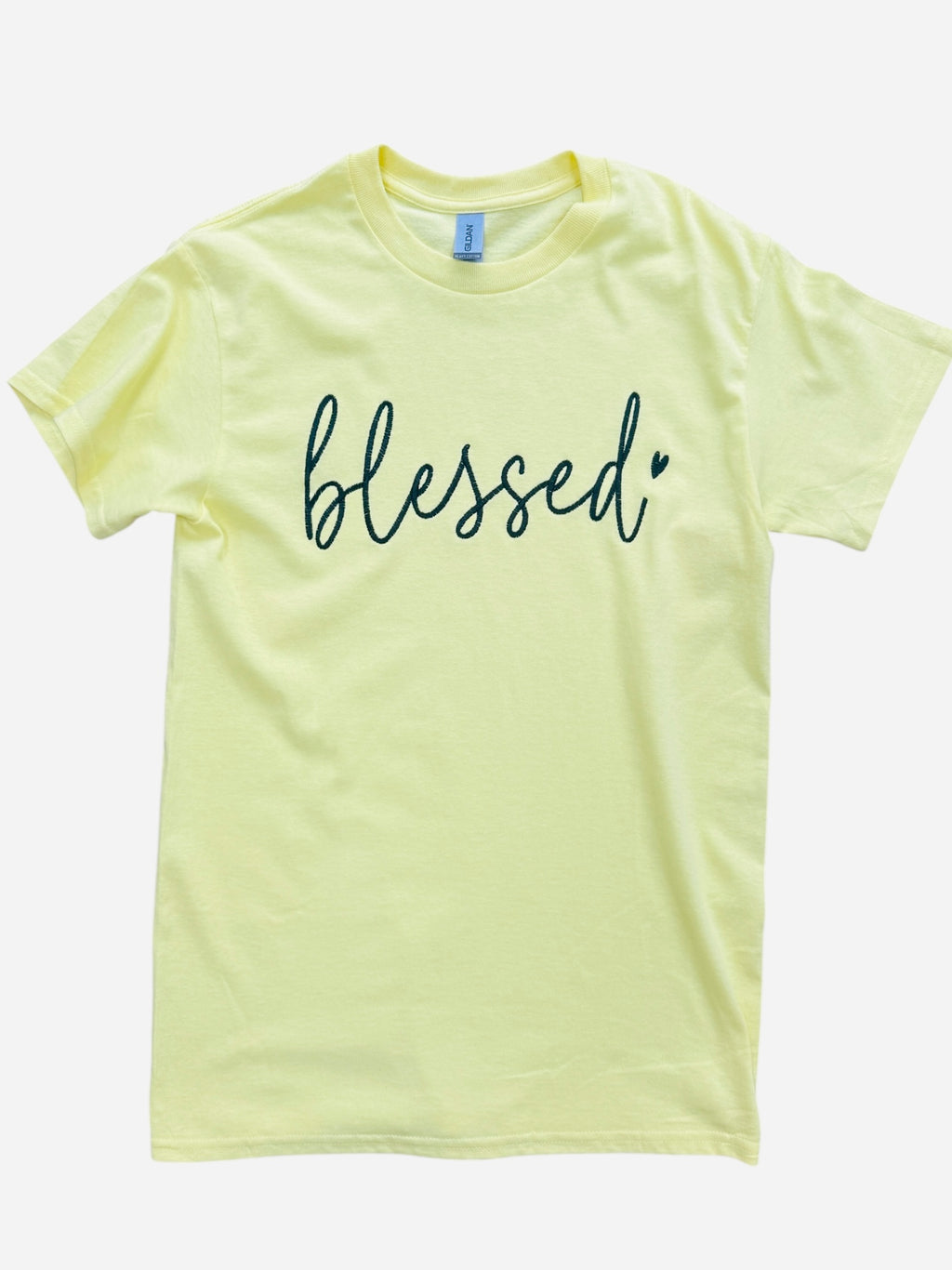 BLESSED Embroidered T-Shirt