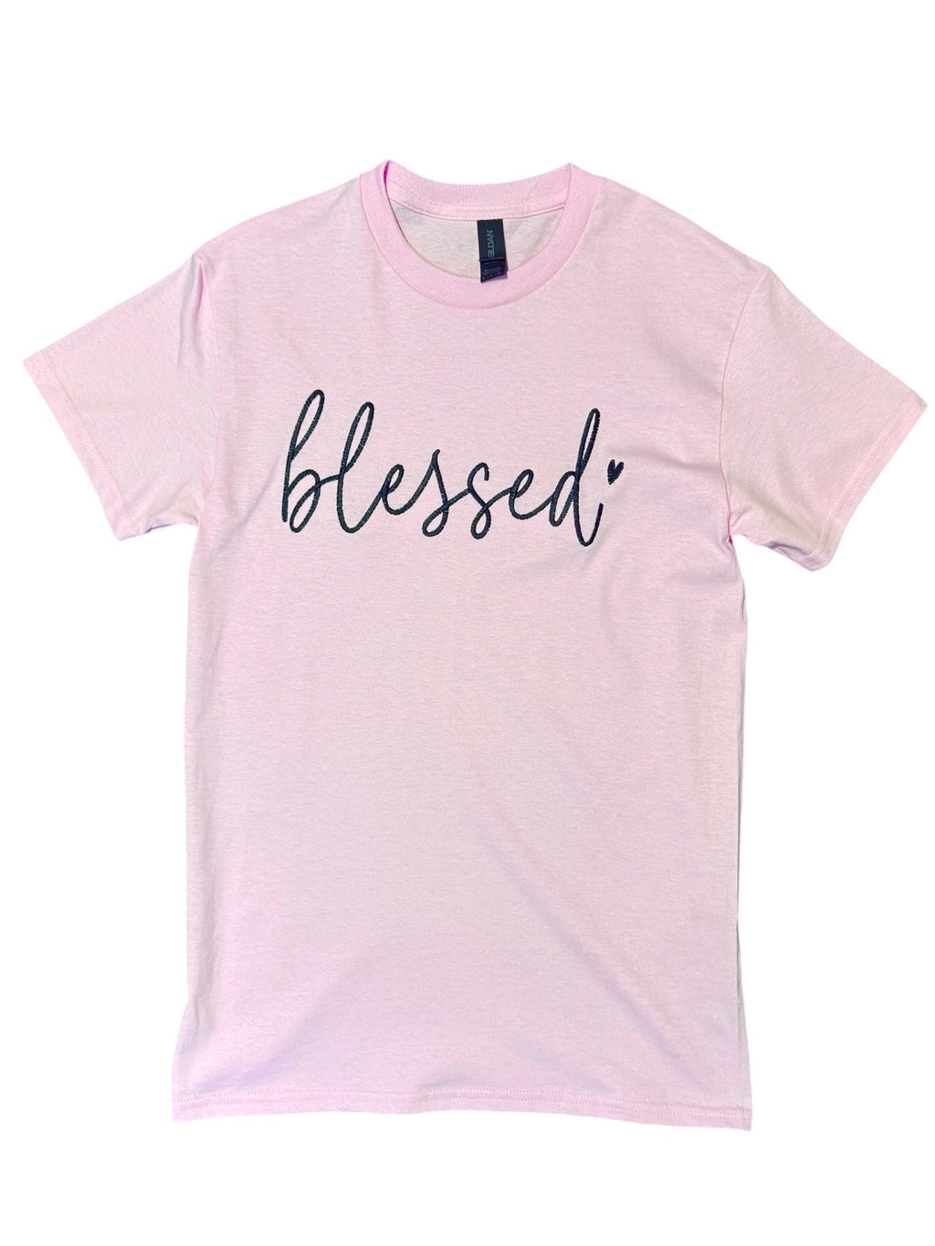 BLESSED Embroidered T-Shirt