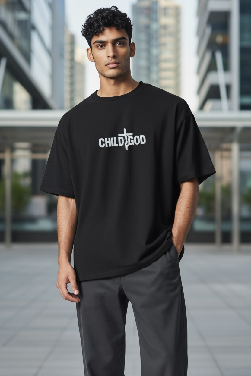 CHILD of GOD Embroidered T-Shirt