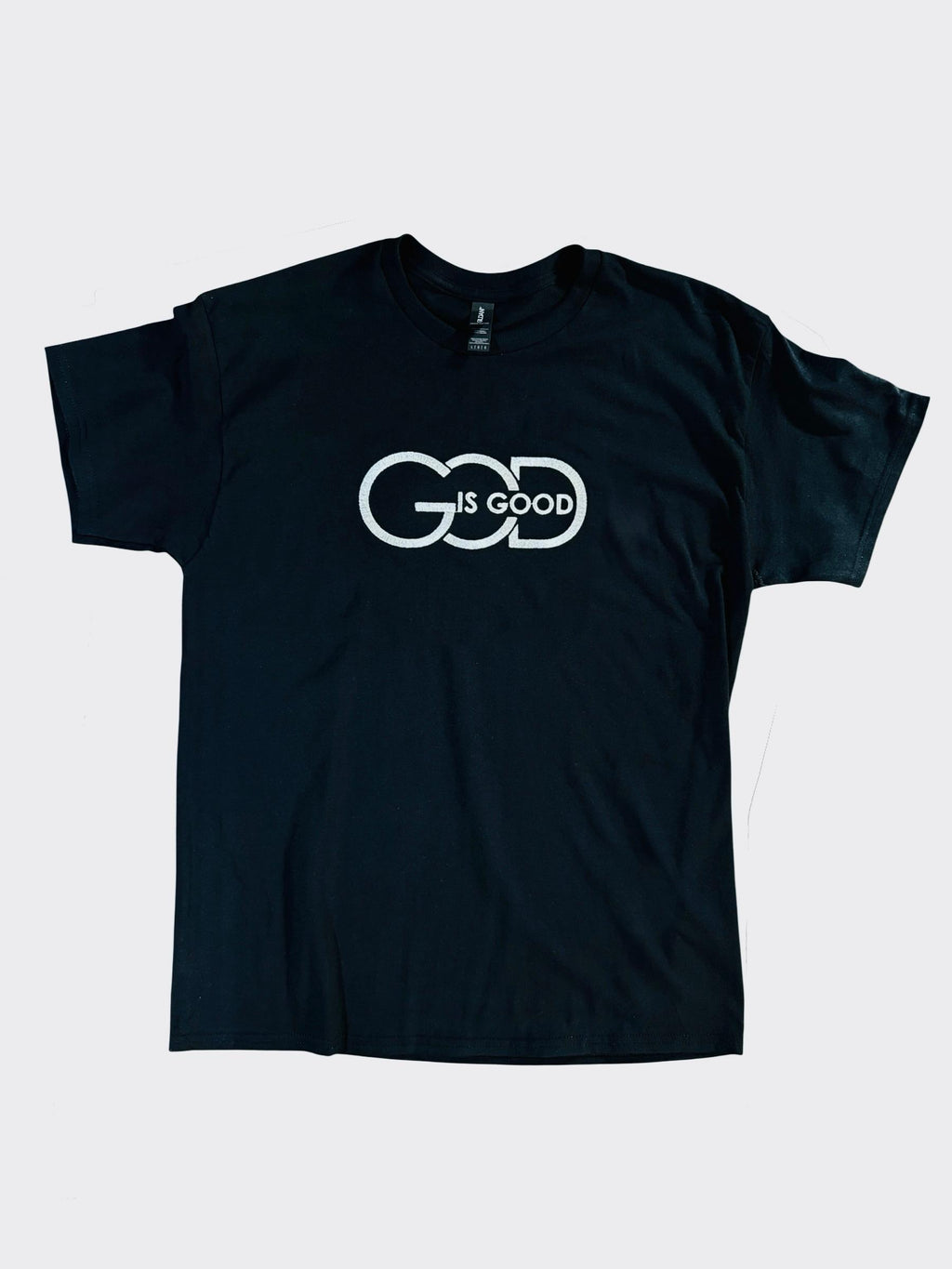GOD IS GOOD Embroidered T-Shirt