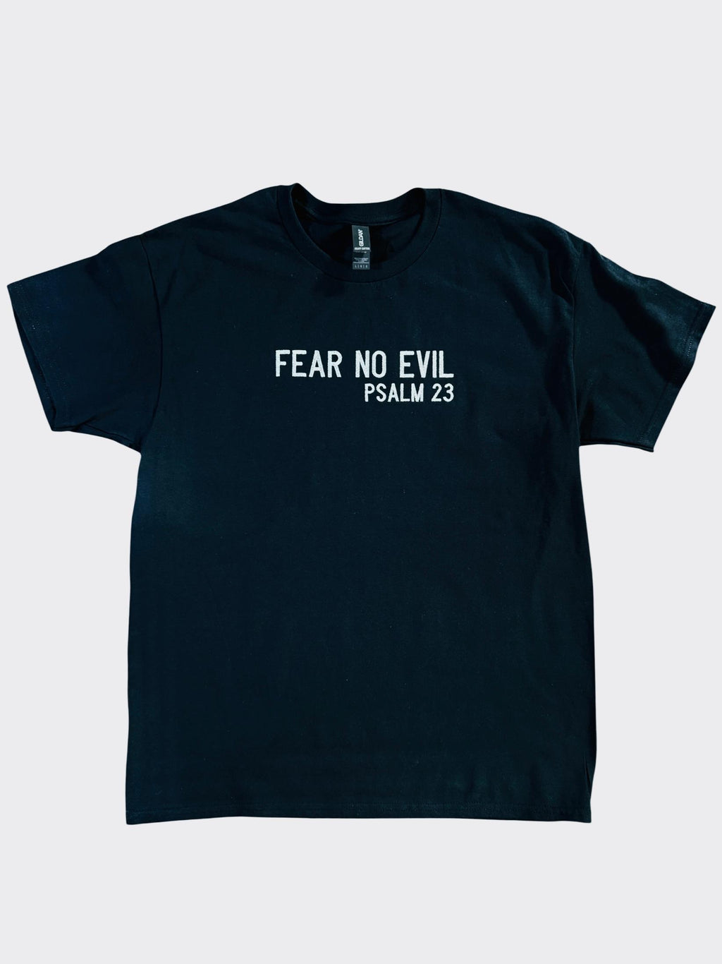 FEAR NO EVIL Embroidered T-Shirt