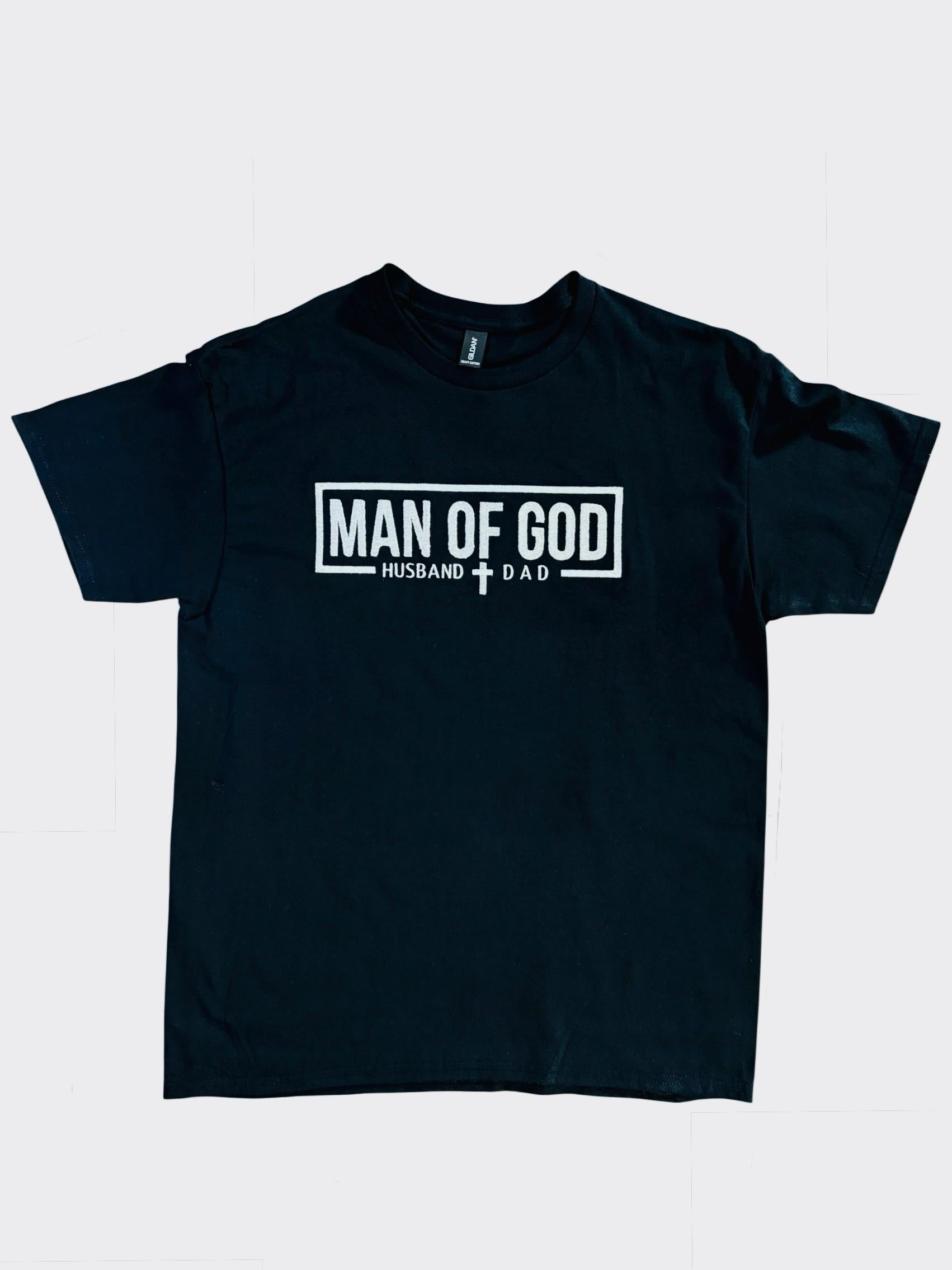 MAN OF GOD Embroidered T-Shirt