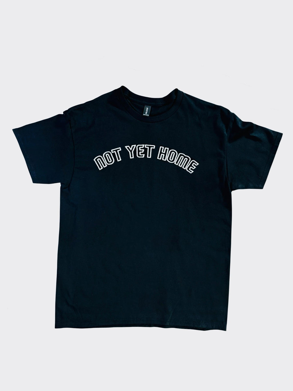 NOT YET HOME Embroidered T-Shirt